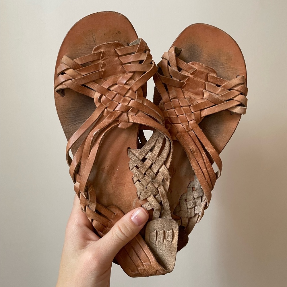 Free People Leather Sandals